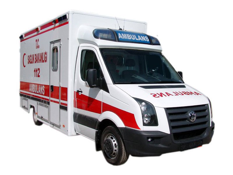 EMS Four Patients Transport Ambulance