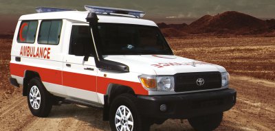 EMS Toyota Land Cruiser Ambulance