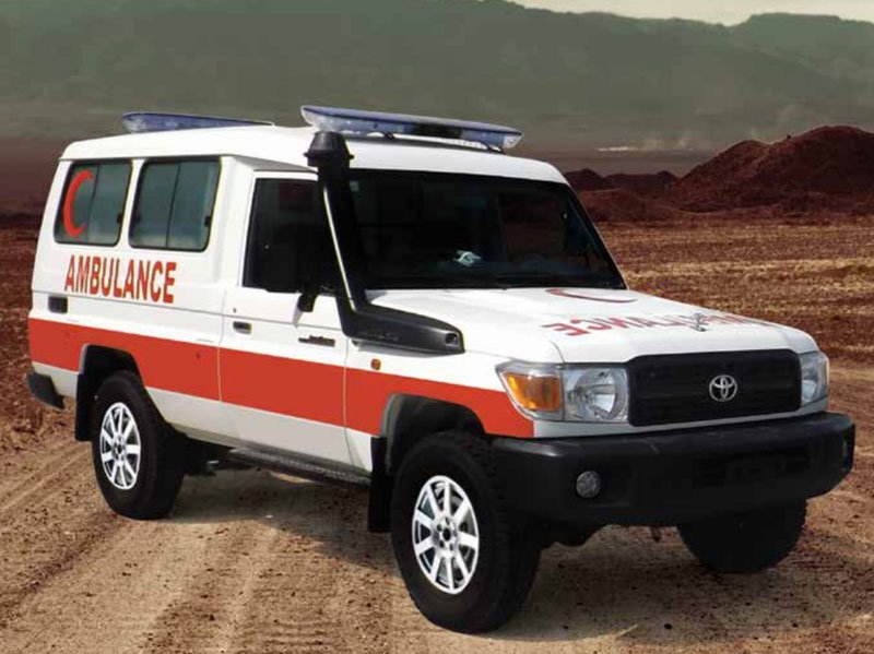 EMS Toyota Land Cruiser Ambulance