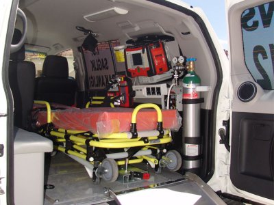 EMS Wheeled Snowtrack Ambulance