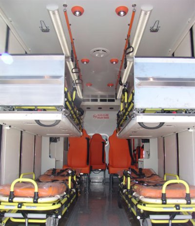 Four Patients Ambulance